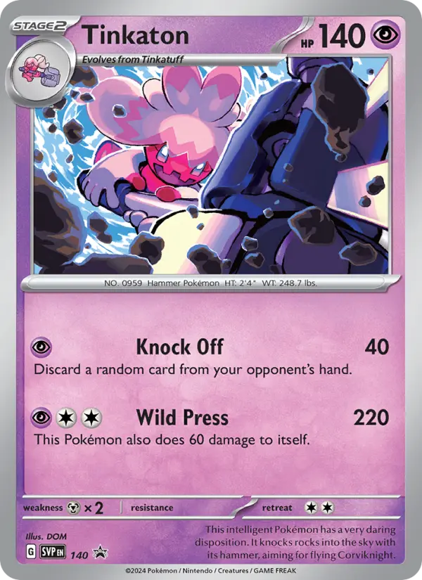 Tinkaton, SVP Black Star Promos 140
