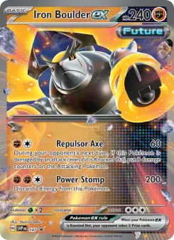Iron Boulder ex, SVP Black Star Promos 147