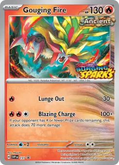 Gouging Fire, SVP Black Star Promos 151