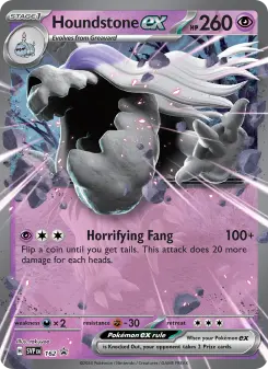 Houndstone ex, SVP Black Star Promos 162