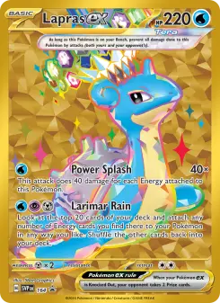 Lapras ex, SVP Black Star Promos 164