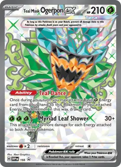 Teal Mask Ogerpon ex, SVP Black Star Promos 166