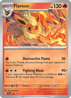 Flareon, SVP Black Star Promos 167