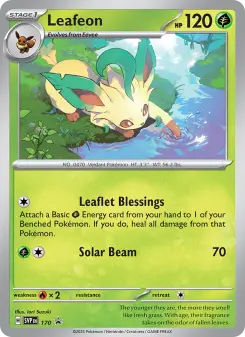 Leafeon, SVP Black Star Promos 170