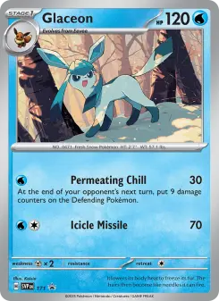 Glaceon, SVP Black Star Promos 171