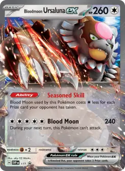 Bloodmoon Ursaluna ex, SVP Black Star Promos 177