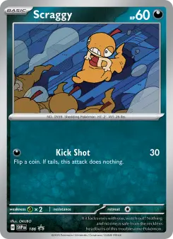 Scraggy, SVP Black Star Promos 186