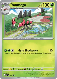 Yanmega, SVP Black Star Promos 187