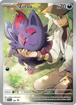 N's Zorua, SVP Black Star Promos 189