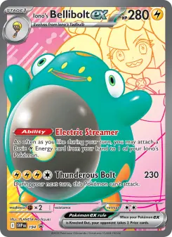 Iono's Bellibolt ex, SVP Black Star Promos 194