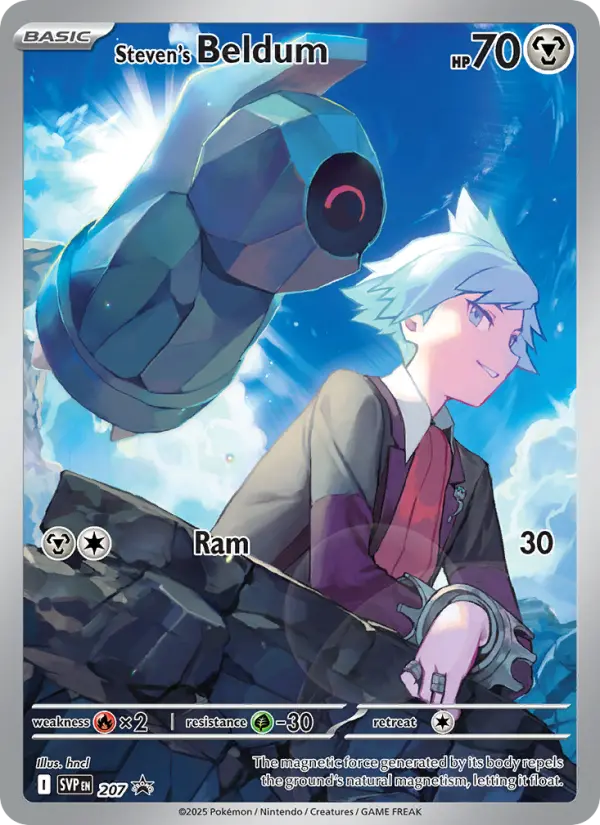 Steven's Beldum, SVP Black Star Promos 207