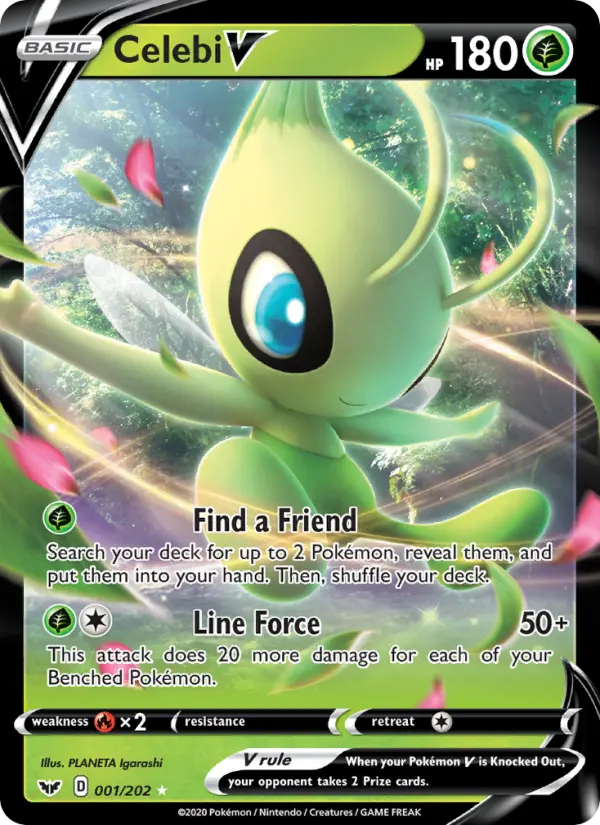 Celebi V, Sword & Shield 1
