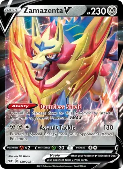 Zamazenta V, Sword & Shield 139