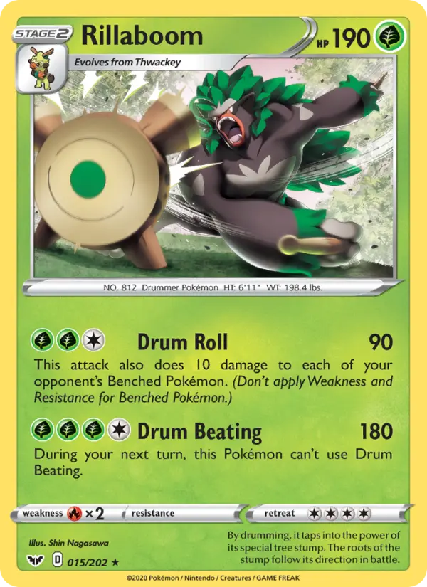 Rillaboom, Sword & Shield 15