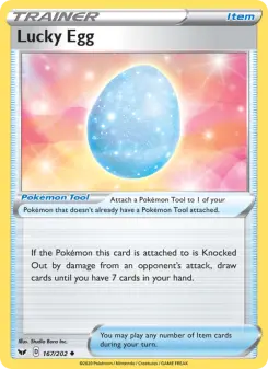 Lucky Egg, Sword & Shield 167