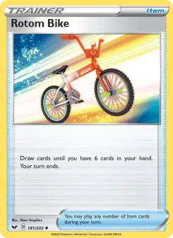 Rotom Bike, Sword & Shield 181