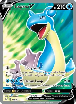 Lapras V, Sword & Shield 189