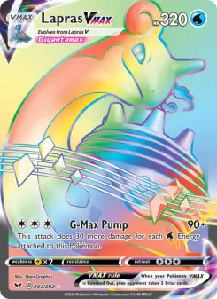 Lapras VMAX, Sword & Shield 203