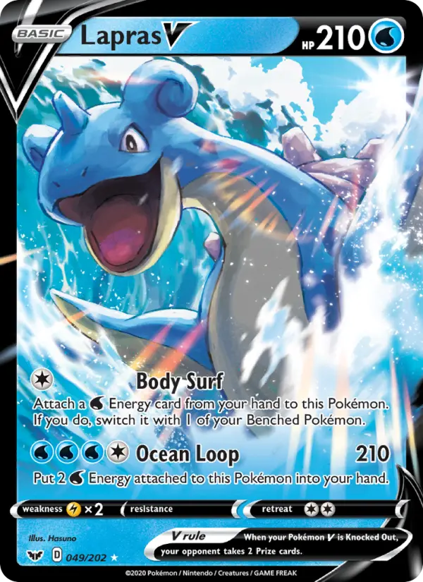 Lapras V, Sword & Shield 49
