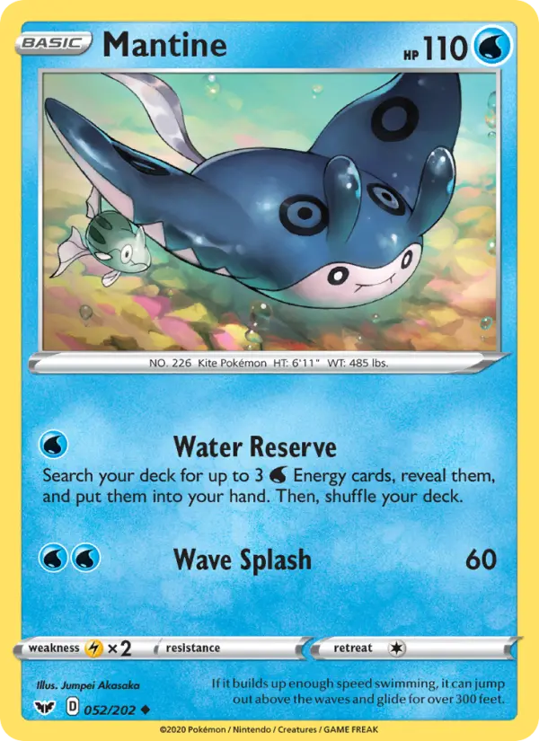 Mantine, Sword & Shield 52