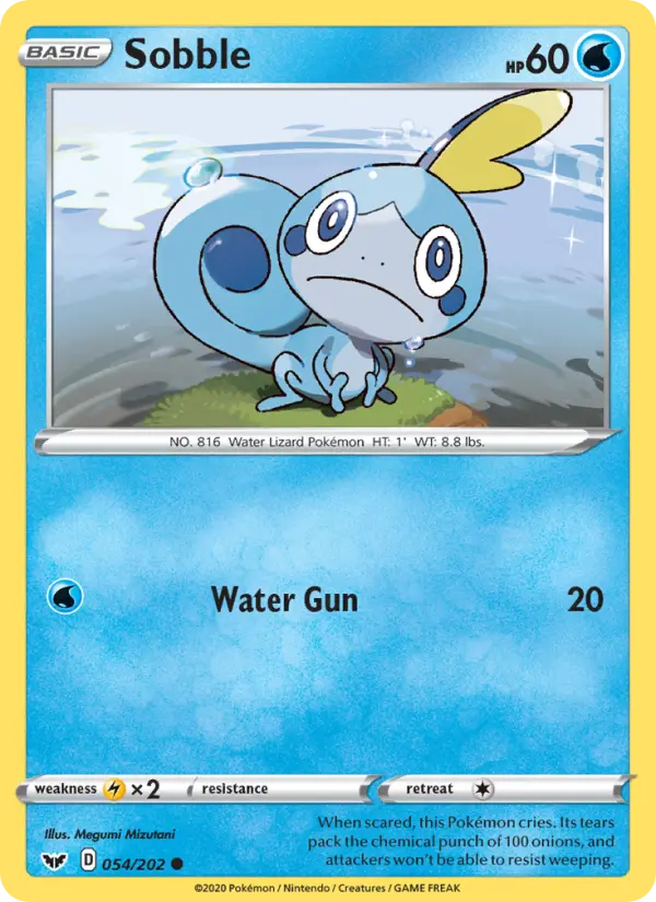 Sobble, Sword & Shield 54