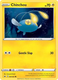 Chinchou, Sword & Shield 67