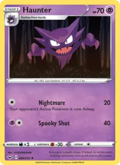 Haunter, Sword & Shield 84