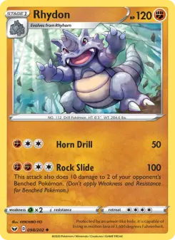 Rhydon, Sword & Shield 98