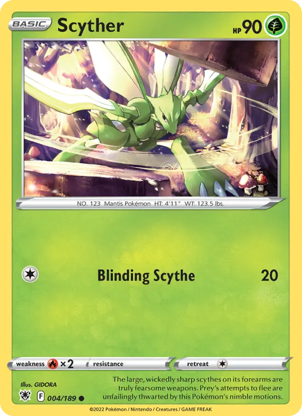 Scyther, Astral Radiance 004