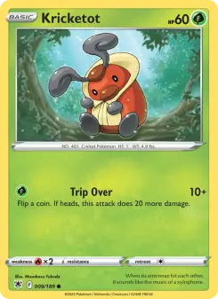 Kricketot, Astral Radiance 009