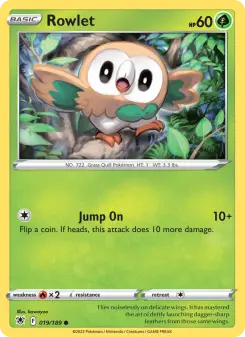 Rowlet, Astral Radiance 019