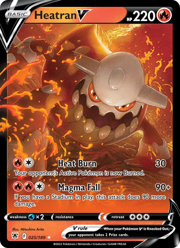 Heatran V, Astral Radiance 025