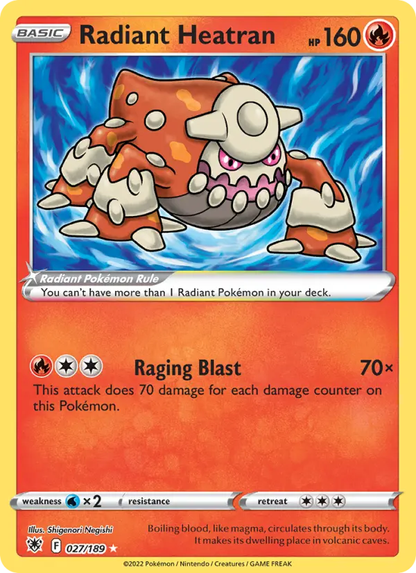 Radiant Heatran, Astral Radiance 027