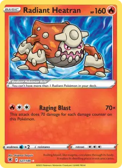 Radiant Heatran, Astral Radiance 027