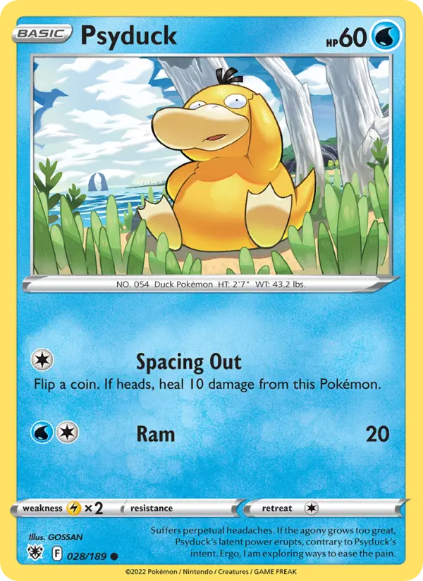 Psyduck, Astral Radiance 028