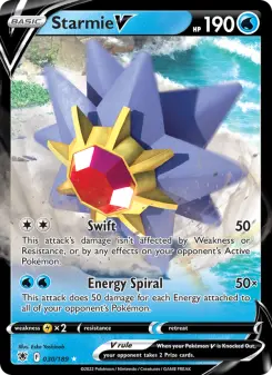Starmie V, Astral Radiance 030