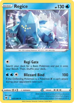 Regice, Astral Radiance 037