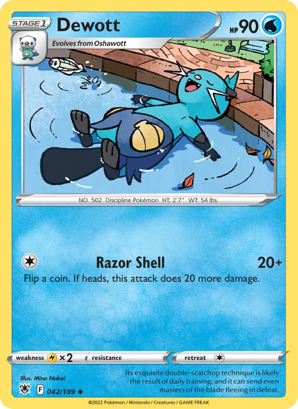 Dewott, Astral Radiance 042