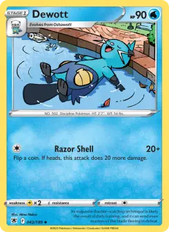 Dewott, Astral Radiance 042