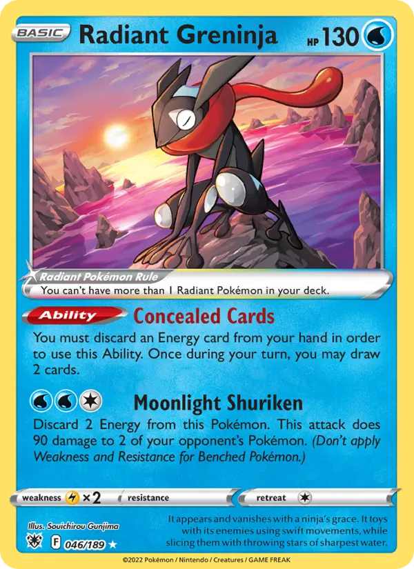 Radiant Greninja, Astral Radiance 046