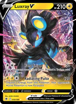 Luxray V, Astral Radiance 050