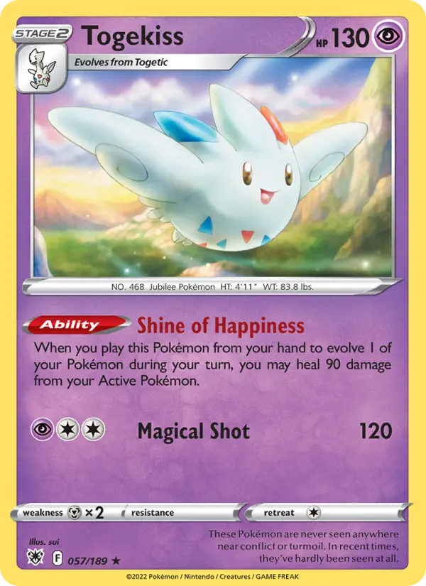 Togekiss, Astral Radiance 057