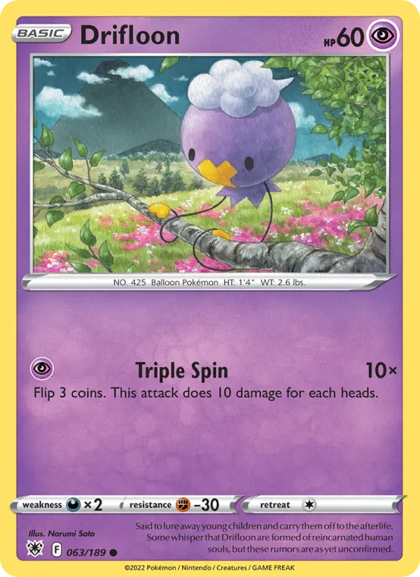 Drifloon, Astral Radiance 063