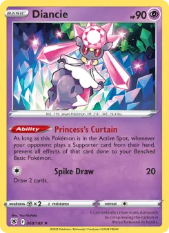 Diancie, Astral Radiance 068