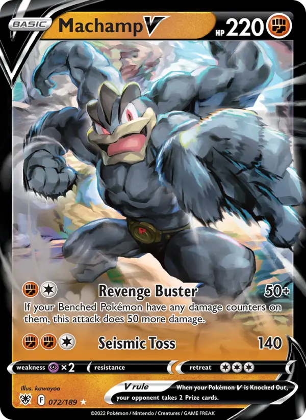 Machamp V, Astral Radiance 072