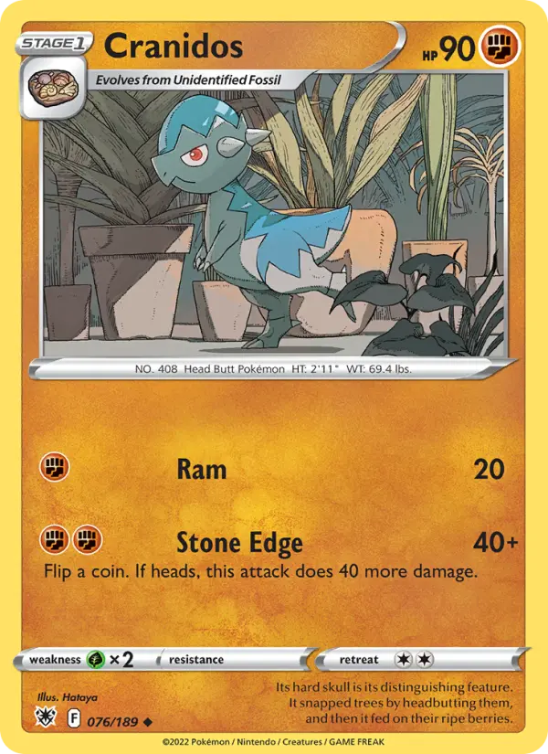 Cranidos, Astral Radiance 076