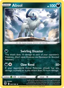 Absol, Astral Radiance 097