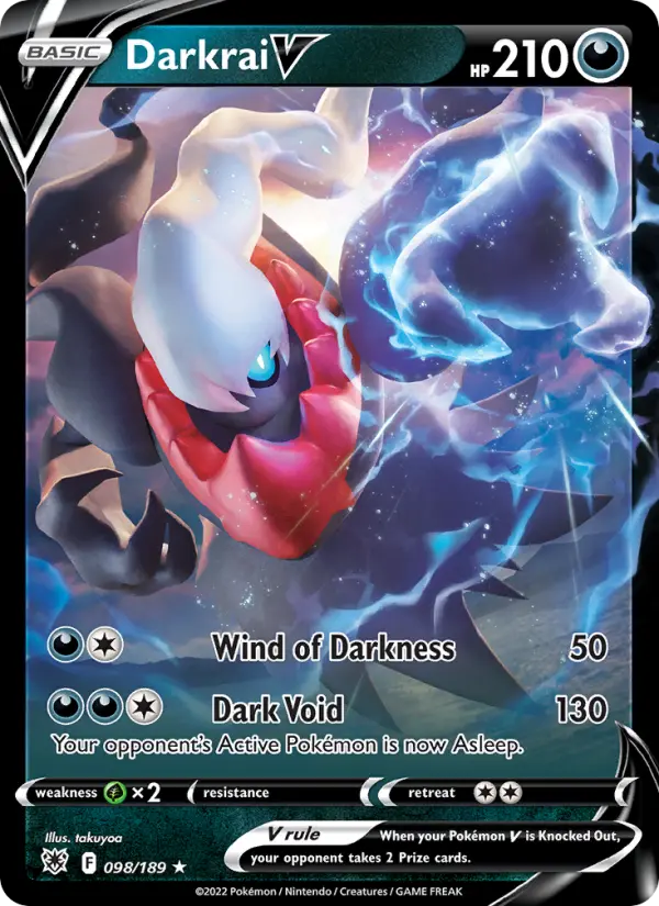 Darkrai V, Astral Radiance 098