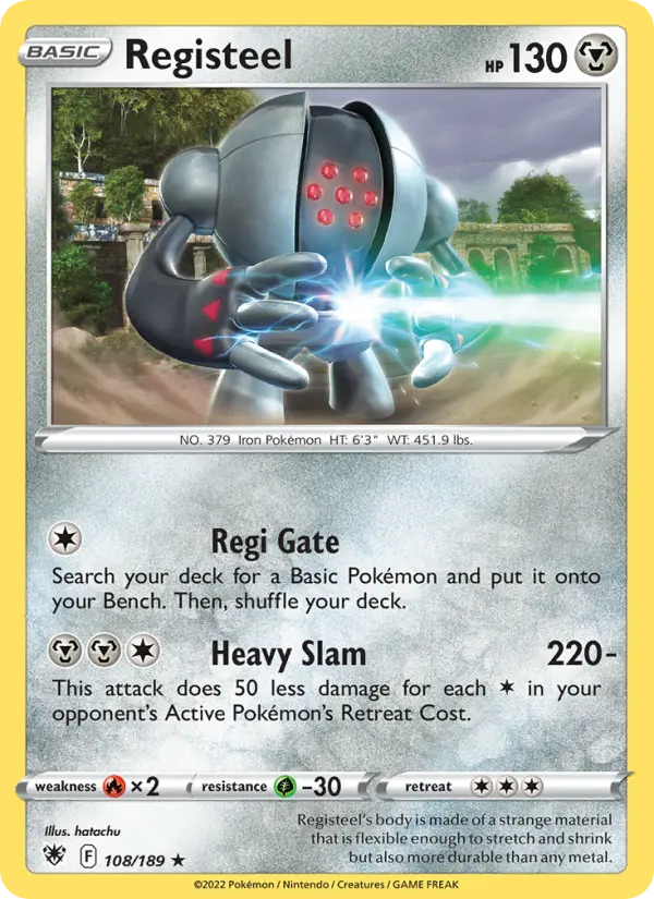 Registeel, Astral Radiance 108