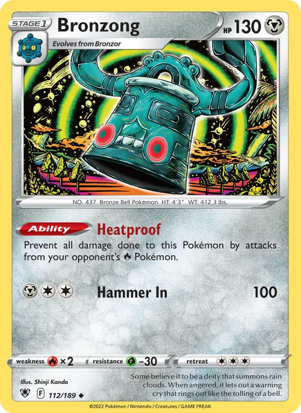 Bronzong, Astral Radiance 112